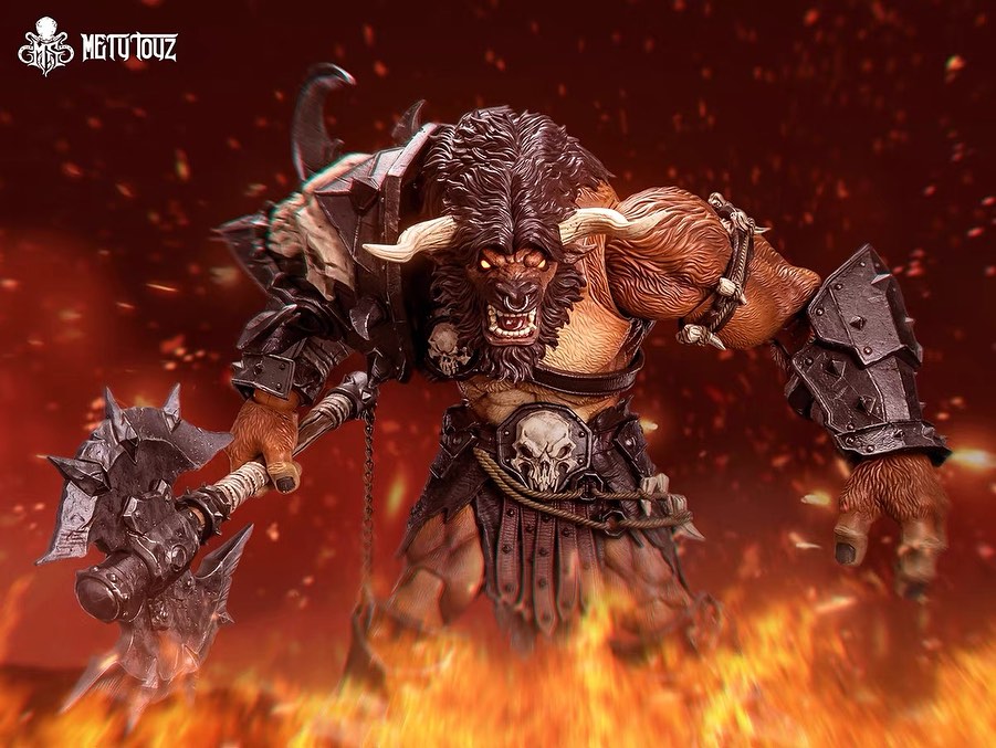 [สั่งจอง]Metytoyz 1/10 : Adventurer World - Tauren Warrior (สูง 30 ซม.)
