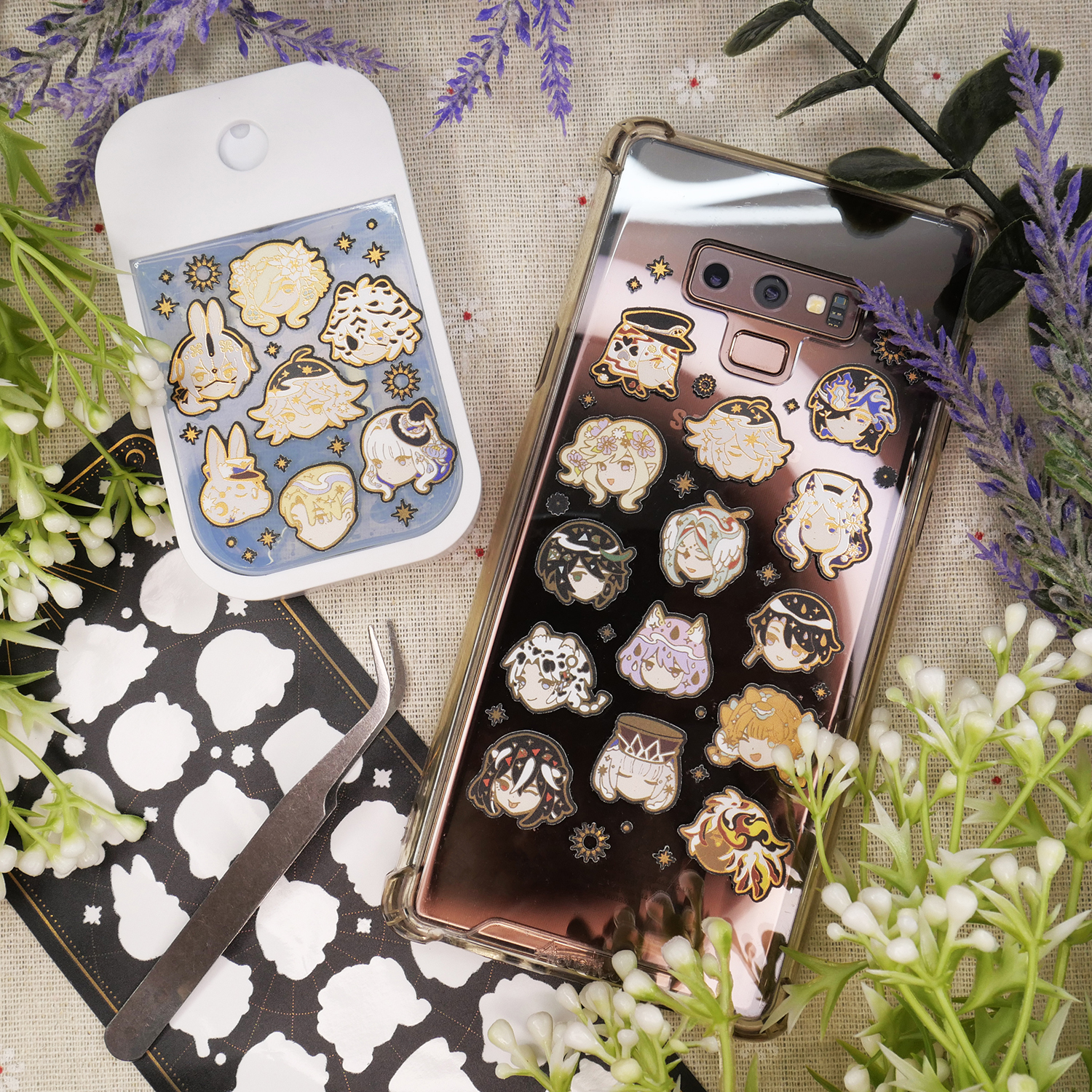 [ STICKER ] PEARLGRAY ORIGINAL CHARACTER STICKER SET