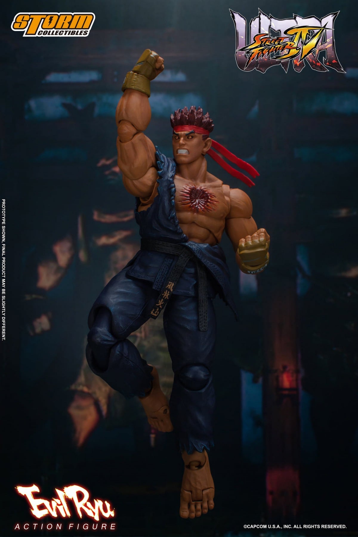 [สั่งจอง]Storm Toys CPSF21 :Street Fighter IV - EVIL RYU