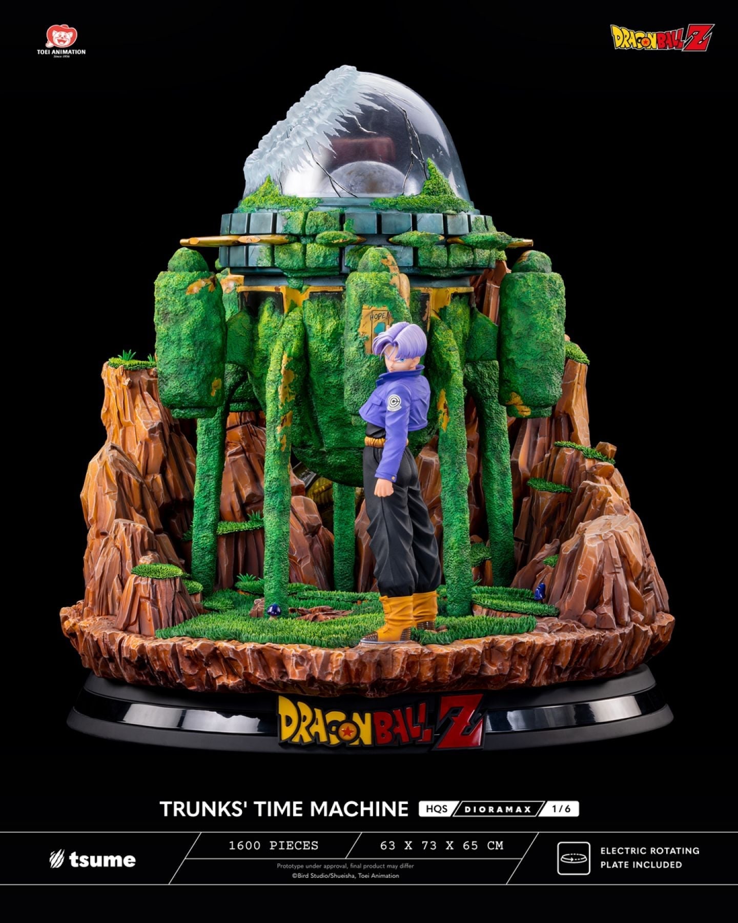 [สั่งจอง] Tsume Art 1/6 : Dragon Ball Z - HQS Dioramax Trunk's Time Machine