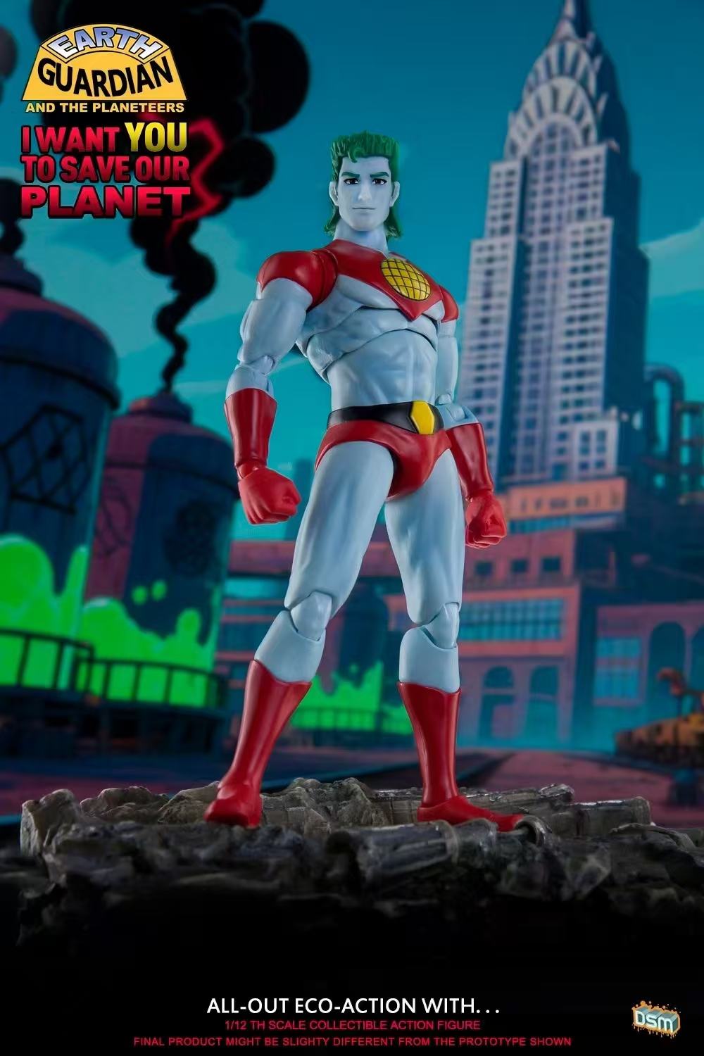 [พร้อมส่ง] Dasin Model 1/12 : Captain Planet