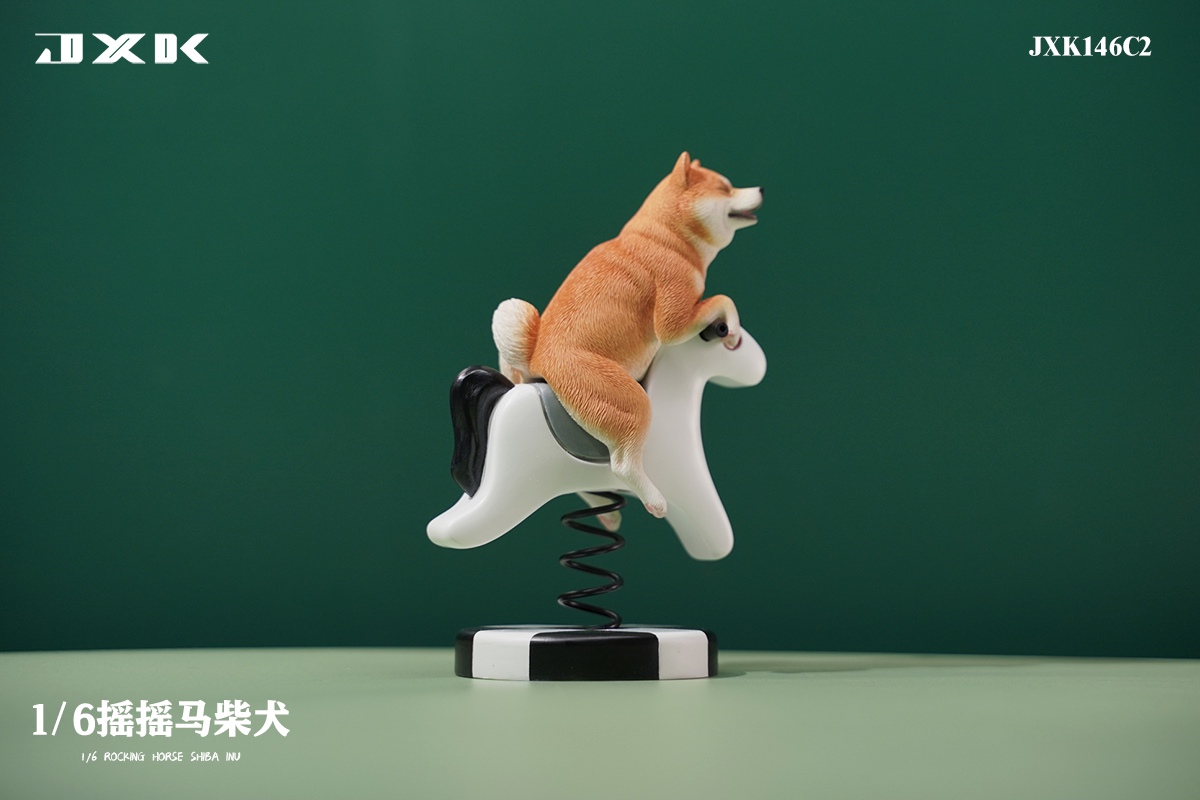 [สั่งจอง]JXK 1/6 : Rocking horse Shiba inu