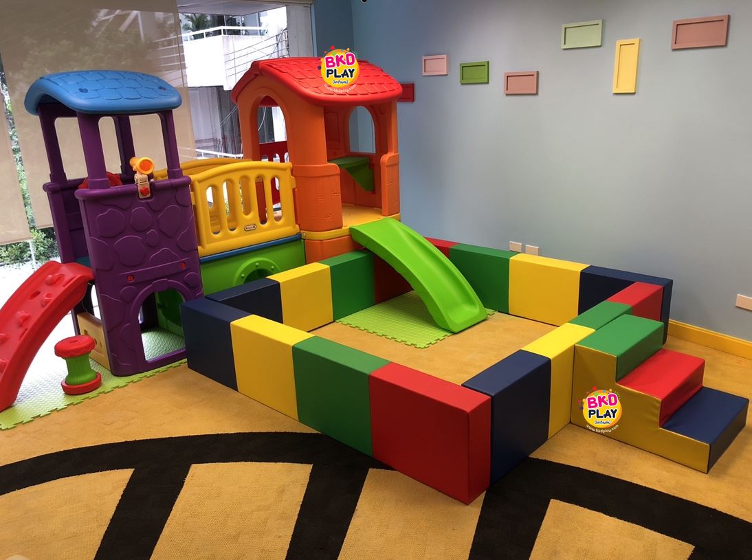บ่อบอลพร้อมบันได ห้องบอล คอกกั้นเด็ก บุนวมนิ่ม,คอกกั้น, เบาะนุ่มนิ่ม หนัง soft play, indoor playground ของเล่นเสริมพัฒนาการ รับสั่งทำบ่อบอล ตามขนาด