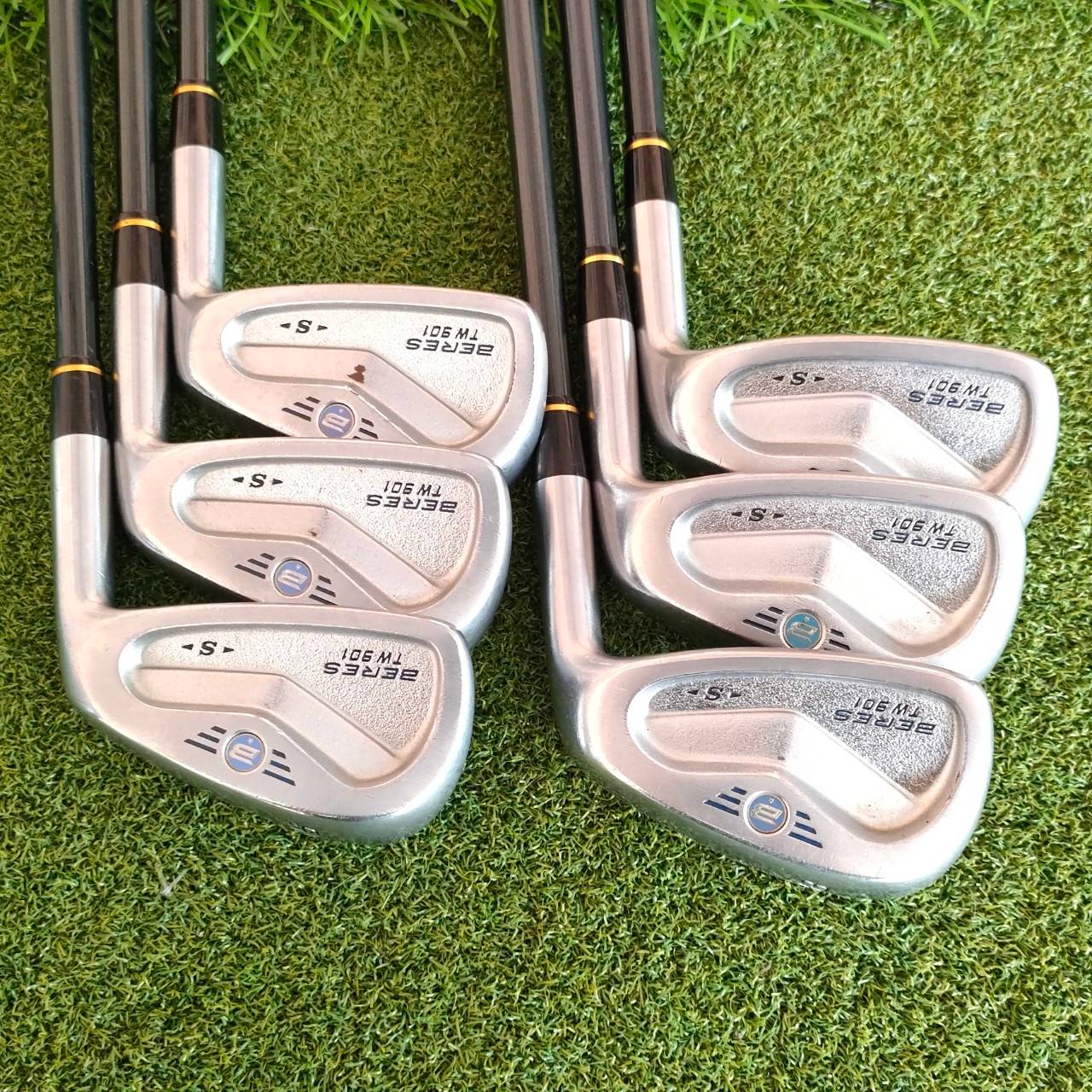 ชุดเหล็ก HONMA BERES TW901 มีเหล็ก 5-10 ทั้งหมด 6 ชิ้น ก้าน ARMRQ B62 ก้าน 1 ดาว