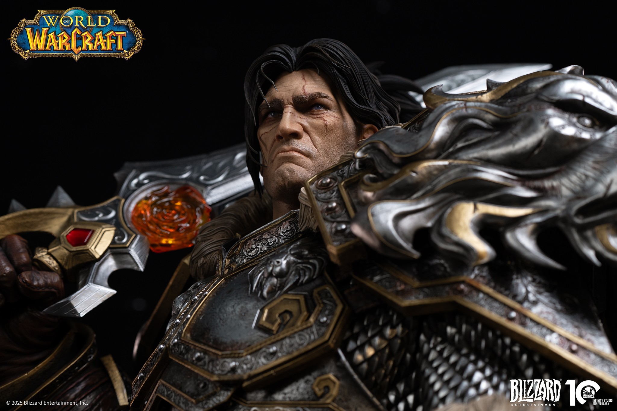 [สั่งจอง] Infinity Studio : Varian Wrynn 1/3 Bust (World of Warcraft)