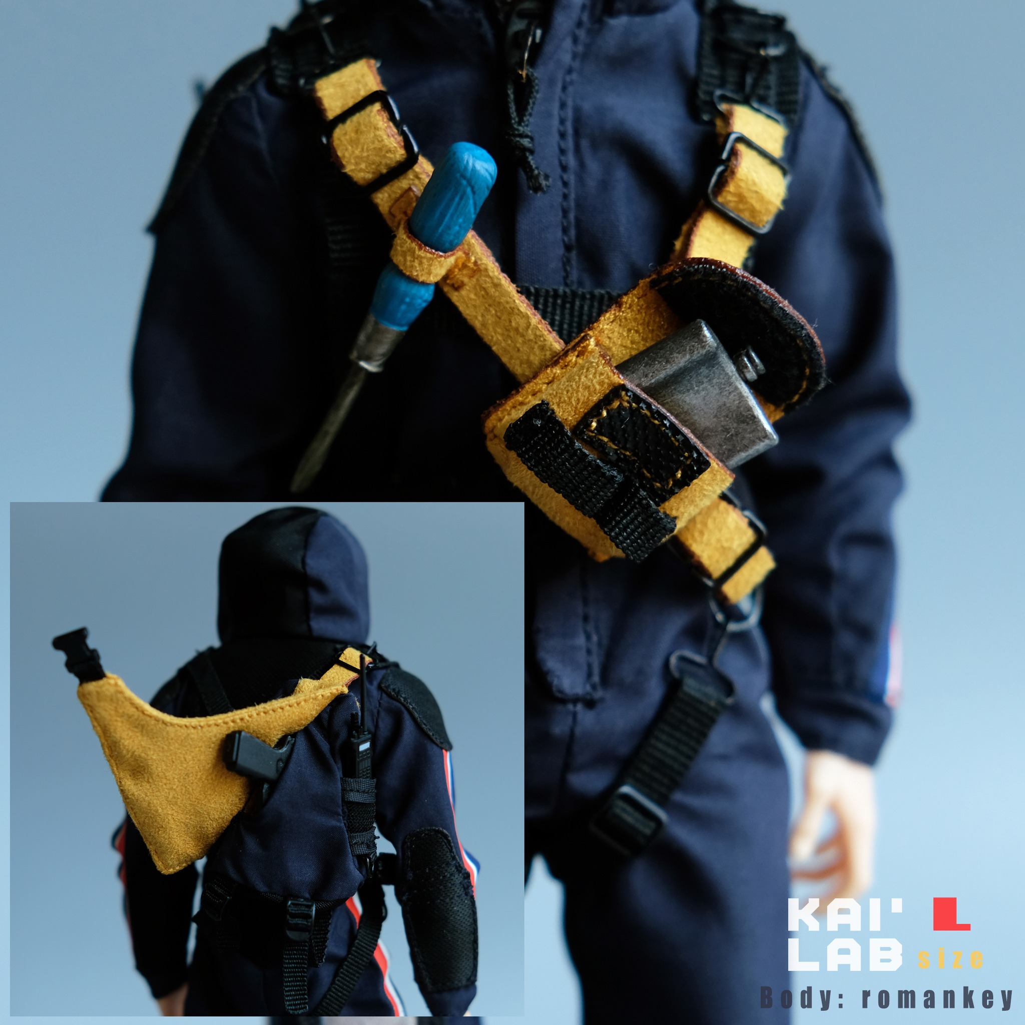 [สั่งจอง] Kai lab 1/12 : Death Stranding Delivery Boy Costume
