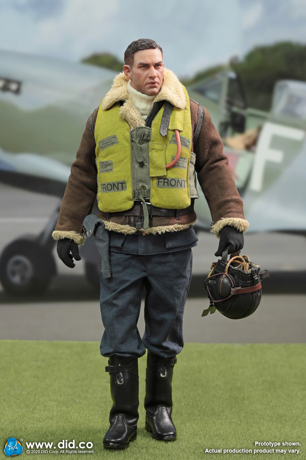[สั่งจอง]DID K80187 1/6 : WWII British Pilot Squadron Leader – Tom