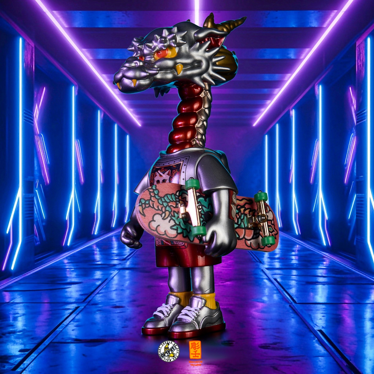 [สั่งจอง]OFFART X Horiren : Like A Dragon Meow Type Mecha Toy Taste Exclusive Edition