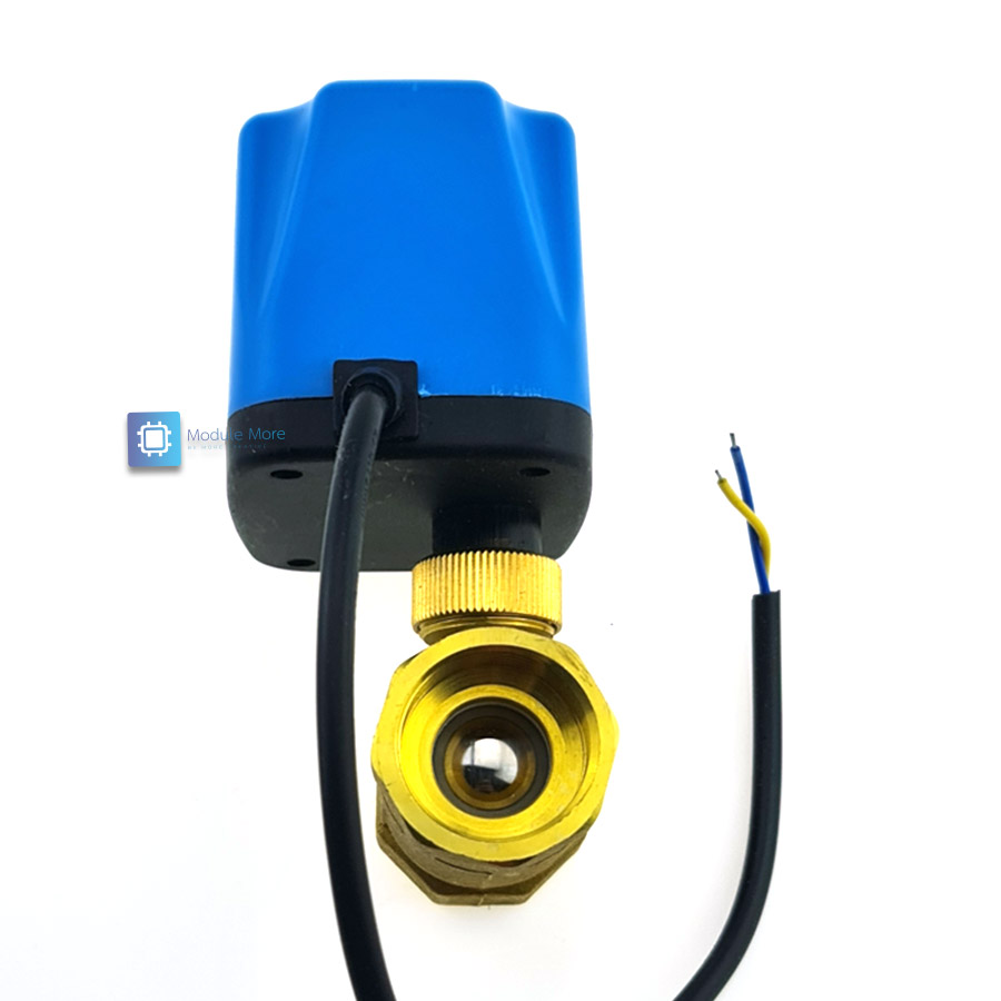 Electric two-way ball valve DN20 3/4" 12-24v two-wire normally closed