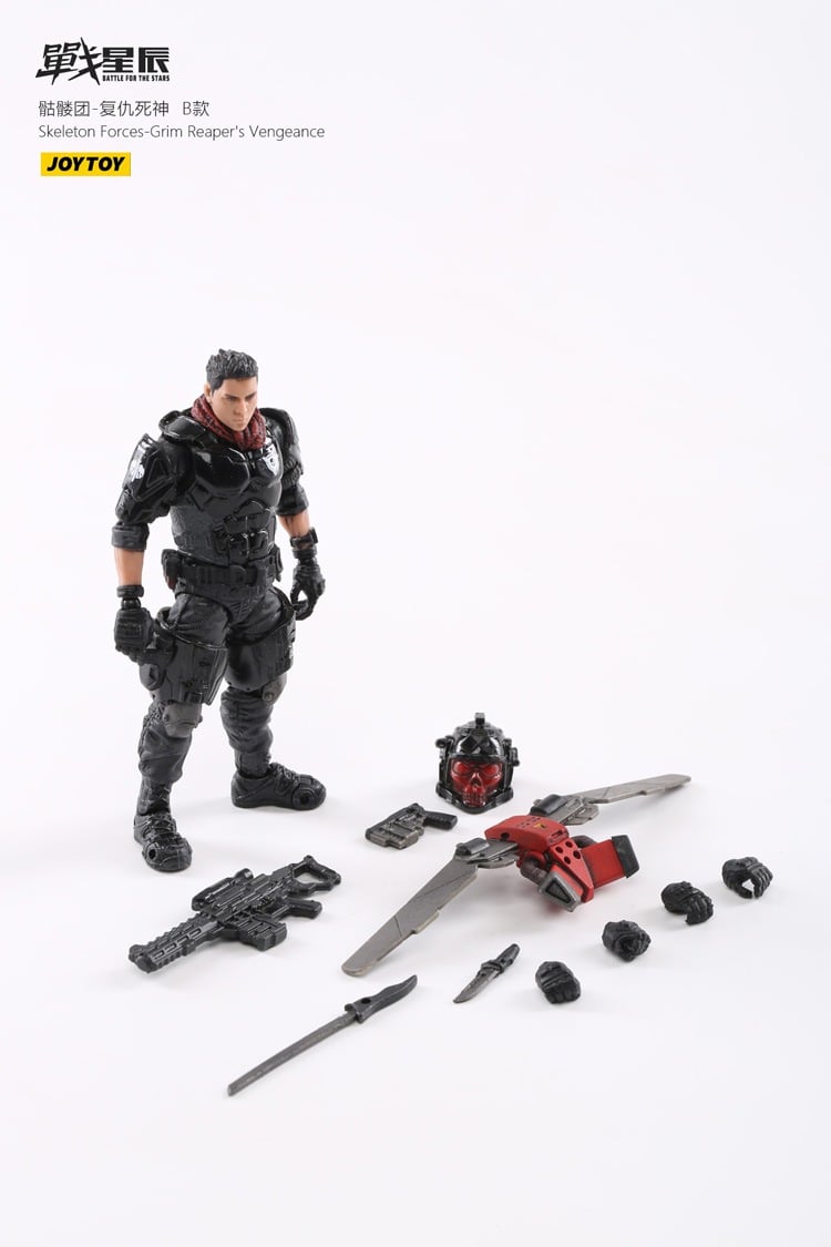 [สั่งจอง]JOYTOY 1/18 : Skeleton Forces / Special Forces