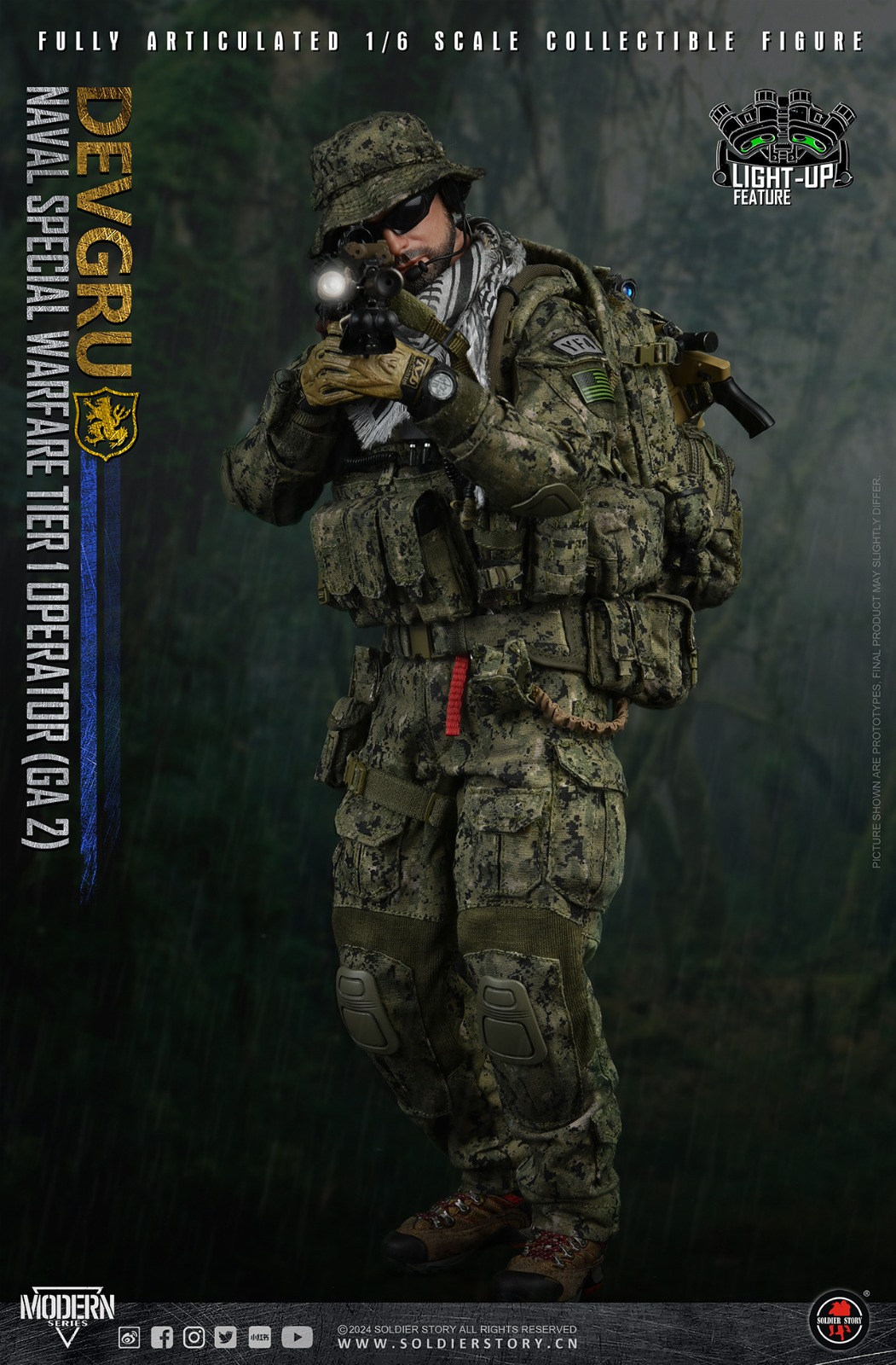 [สั่งจอง]SOLDIER STORY 1/6 : Naval Special Warfare Tier 1