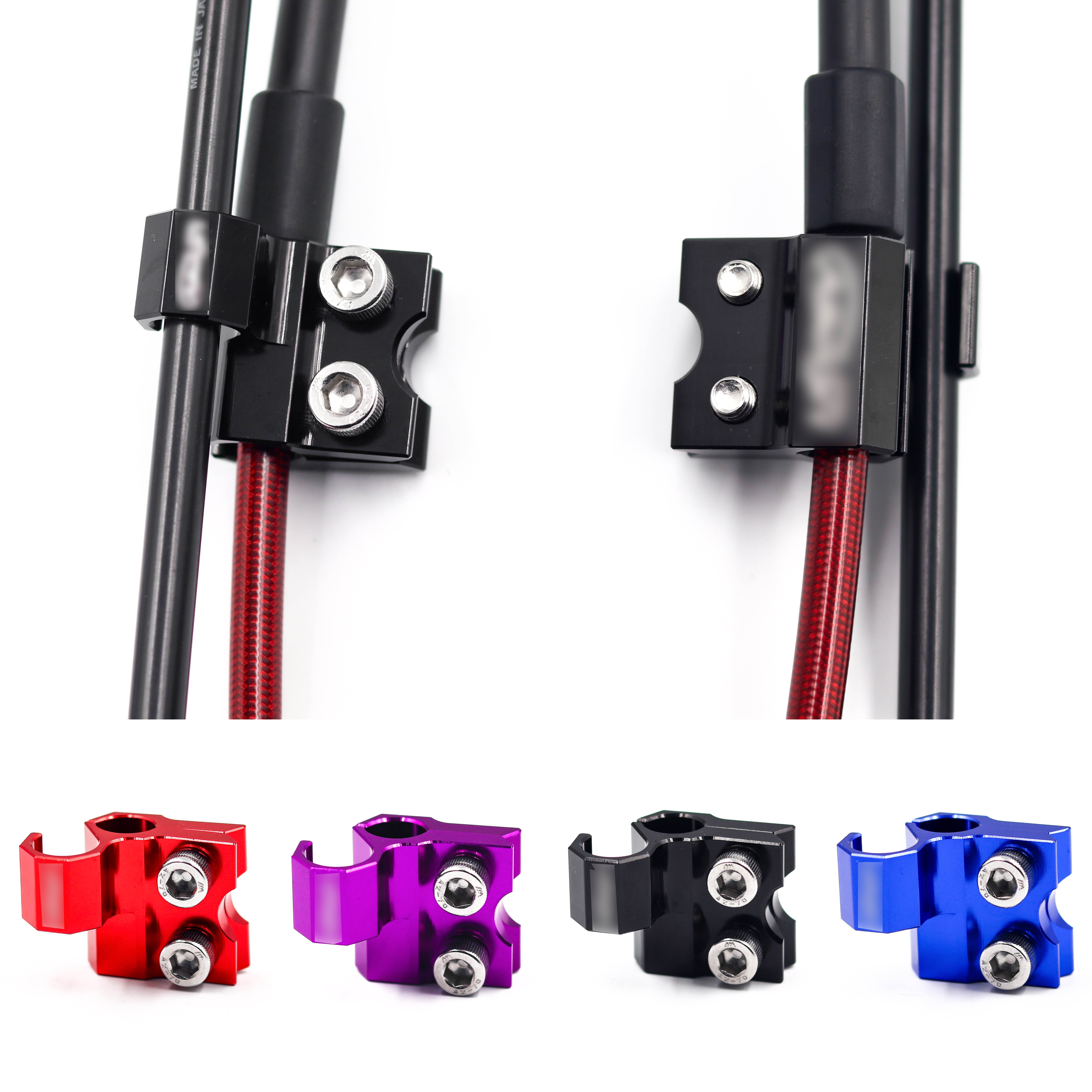 Astront Brake Line Clamp จับสายเบรคหน้า CRF300L/Rally 2025 ABS