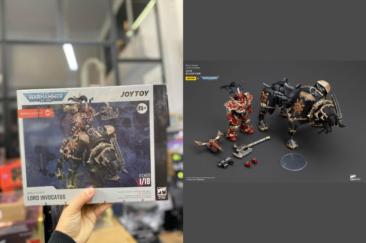 [พร้อมส่ง] Joytoy 1/18 : World Eaters Khorne Berzerker - JT00645 : World Eaters Lord Invocatus