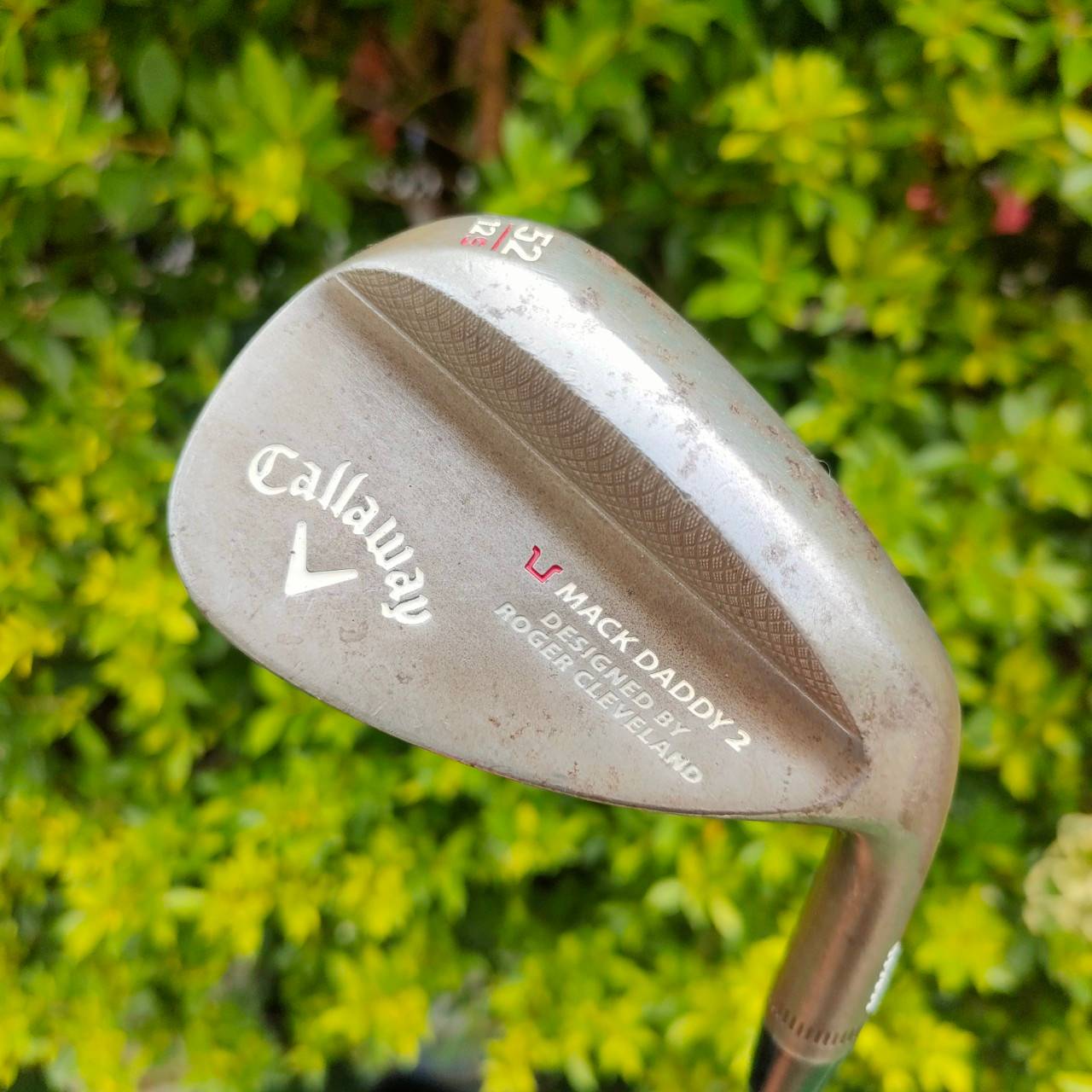WEDGE CALLAWAY MACK DADDY2 องศา 52 เบาท์ 12 ก้าน DYNAMIC GOLD S200 ร่องสี่เหลี่ยม เปลือยๆ กันลูกขาด สุดนุ่ม!! ไม้กอล์ฟมือสอง ของแท้ BY NakaraLuxurious