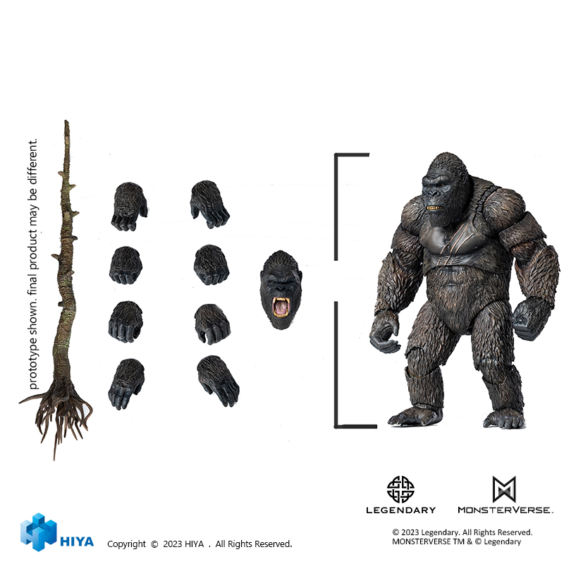 [สั่งจอง] Hiya toys EBK0085 : Exquisite Basic Series None Scale Kong Skull Island Kong (15Cm)