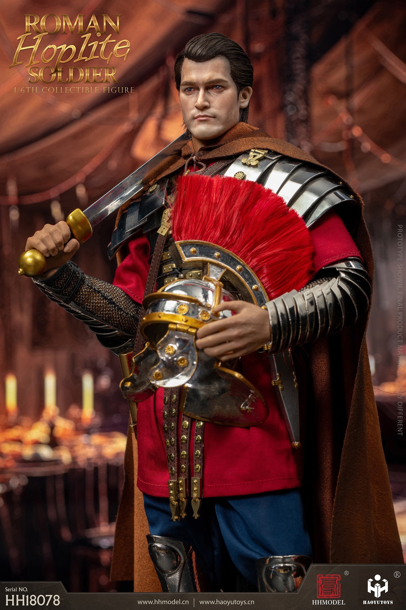 [สั่งจอง] HHMODEL & HAOYUTOYS HH18078 1/6 : Imperial Legion - Hoplite Re plate making