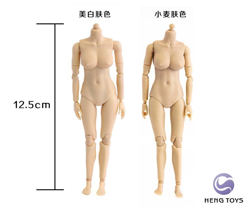 [สั่งจอง]HENG TOYS Seamless Steel Skeleton Joint 1/12 Body total 8 kinds