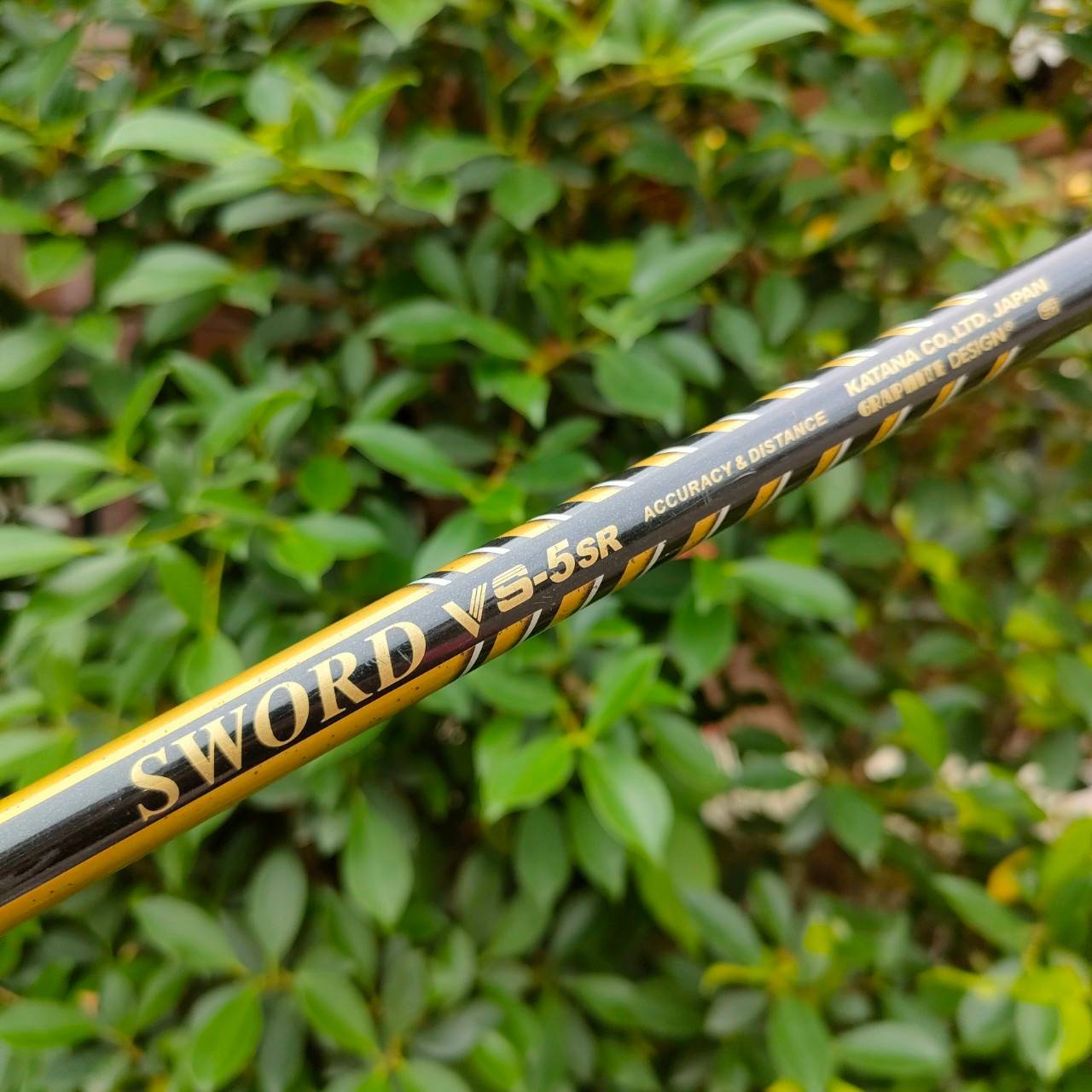 FW4 SNIPER SERIES องศา 18 ก้าน SWORD VS-5 FLEX SR V SHAPE ด้านล่างทำให้ตีดีมากๆ เป็น FW รุ่นยอดนิยมของ KATANA