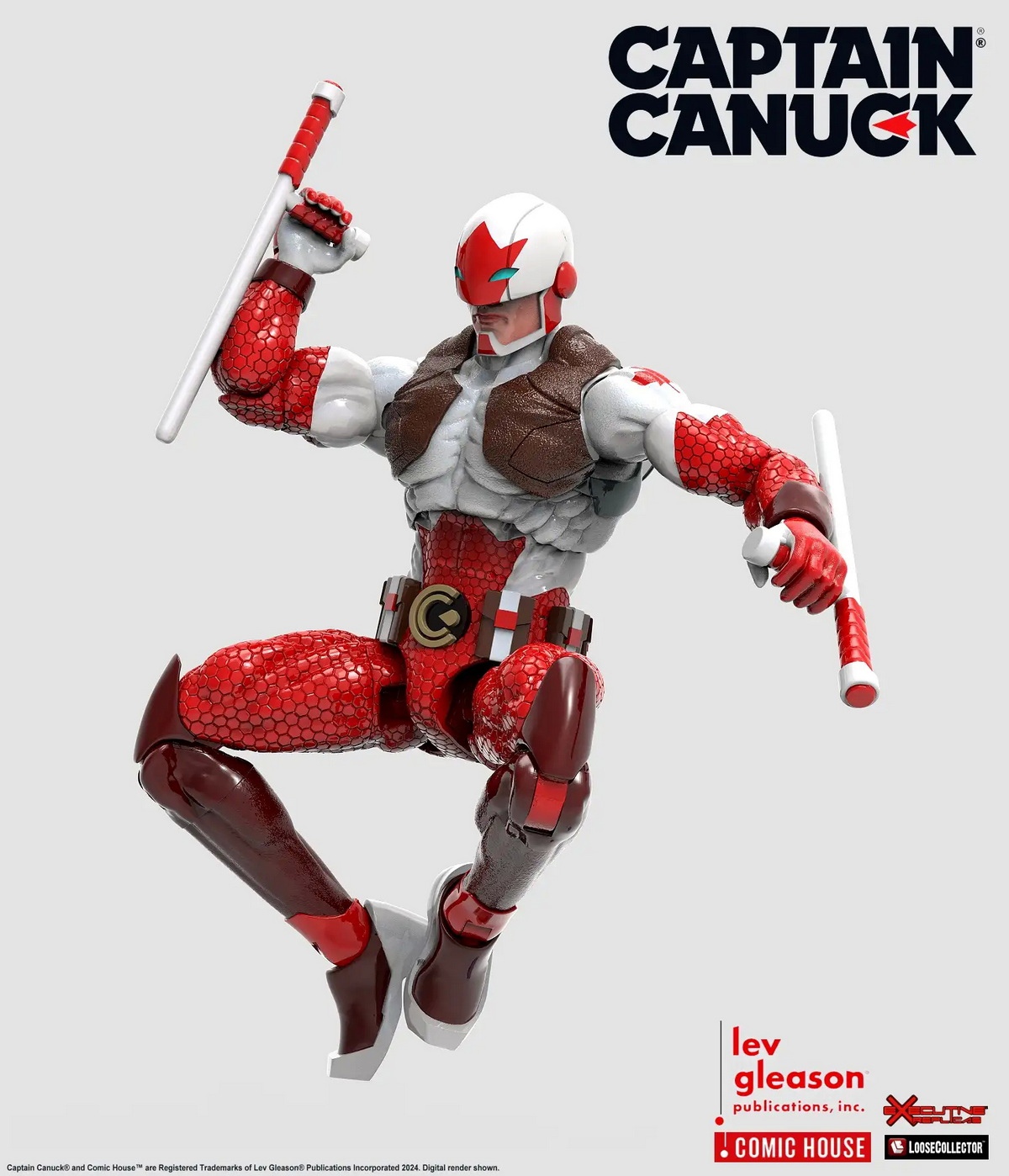 [สั่งจอง] Executive Replicas ERLCCHCC01 1/12 ： Captain Canuck