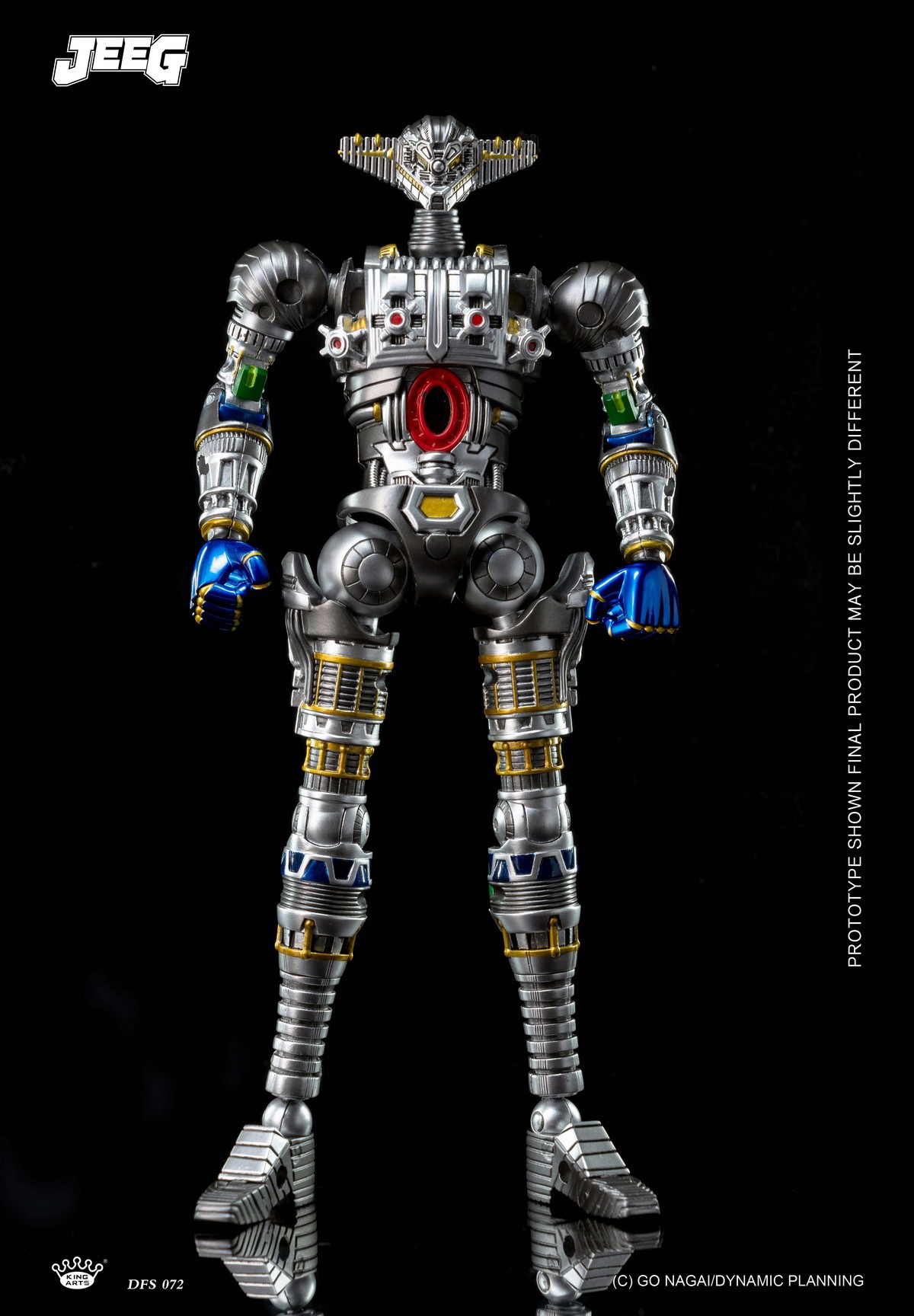 [สั่งจอง] King Arts DFS072 25cm (Jeeg) Steel Jeeg