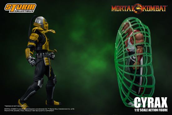 [สั่งจอง]Storm Collectibles 1/12 Mortal Kombat Series CYRAX