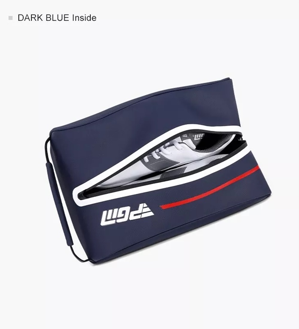 กระเป๋ารองเท้ากอล์ฟ กันน้ำ PGM XB006 วัสดุไนล่อนกันน้ำมีความแข็งแรงทนทานและทนต่อสิ่งสกปรก ล้างออกง่าย เนื้อวัสดุไม่ซับน้ำ