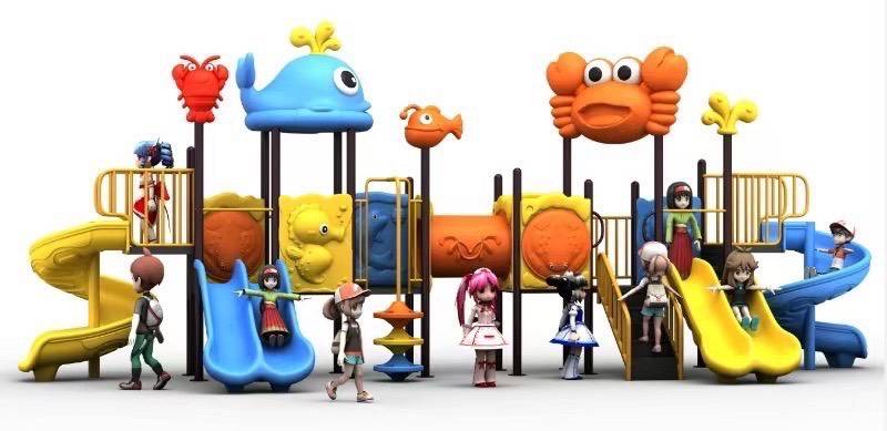 เครื่องเล่นสนาม ชุด รวมสัตว์ใต้ทะเลหรรษา สนามเด็กเล่น ,เครื่องเล่นสนามกลางแจ้งในร่มราคาถูก, เครื่องเล่นสนามปฐมวัย ครุภัณฑ์สนามเด็กเล่น สพฐ โครงการโรงเรียนประชารัฐ playground,สไลเดอร์,ของเล่นเสริมพัฒนาการ,เครื่องเล่นสนาม, สนามเด็กเล่น