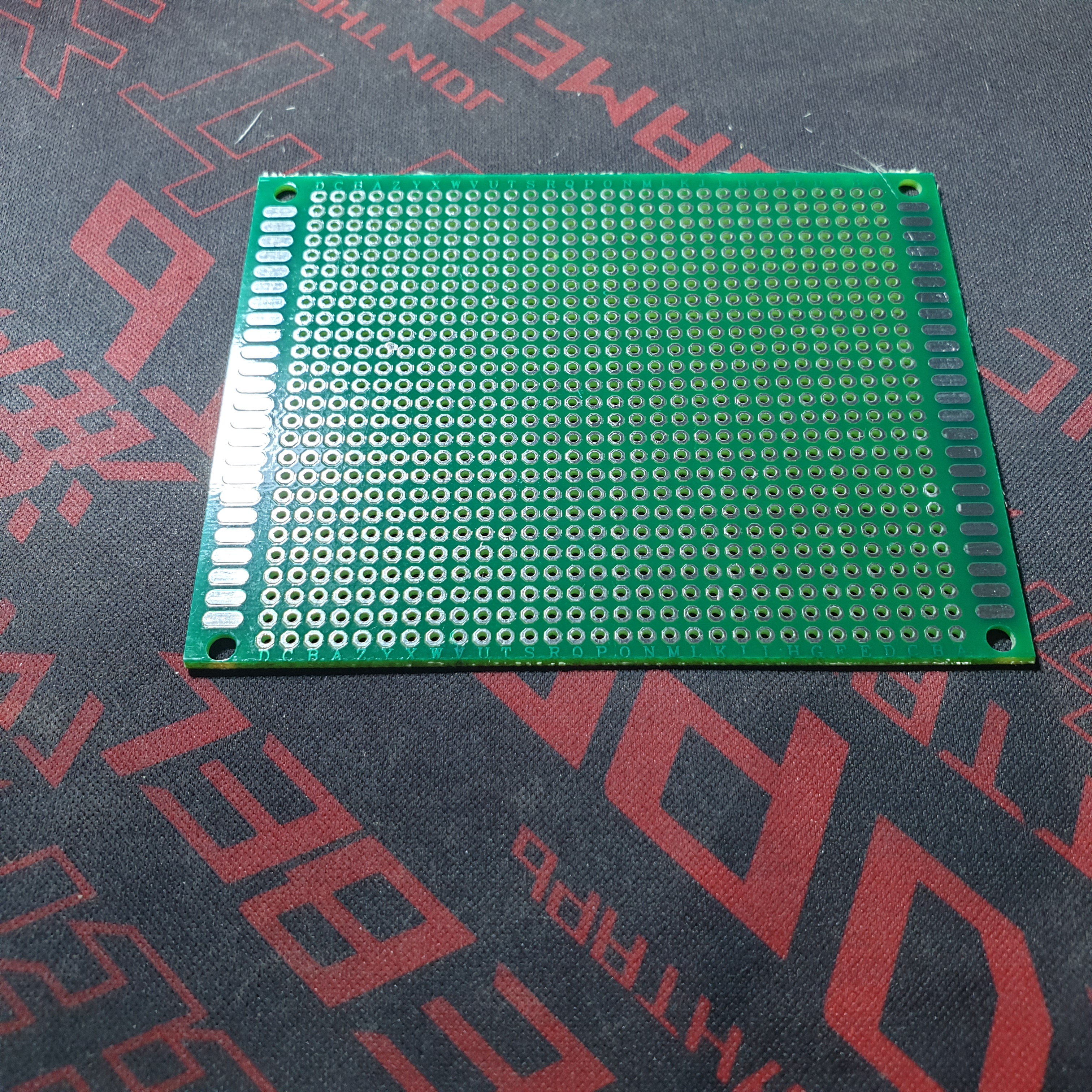 แผ่น PCB 9x15 cm หน้าเดียว FR-4 2.54mm Single Side Prototype PCB Printed Circuit Board Perfboard