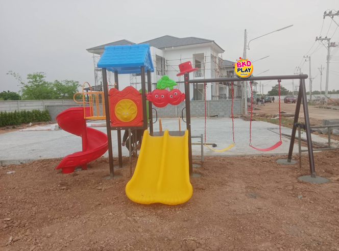 โปรโมชั่นเครื่องเล่นสนามกลางแจ้ง ชุดบ้านเด็กสีฟ้า สนามเด็กเล่น ,เครื่องเล่นสนามกลางแจ้งในร่มราคาถูก, เครื่องเล่นสนามปฐมวัย, playground, outdoorplayground ครุภัณฑ์สนามเด็กเล่น, สพฐ,โครงการโรงเรียนประชารัฐ ทำงบประมาณ70,000 บาท