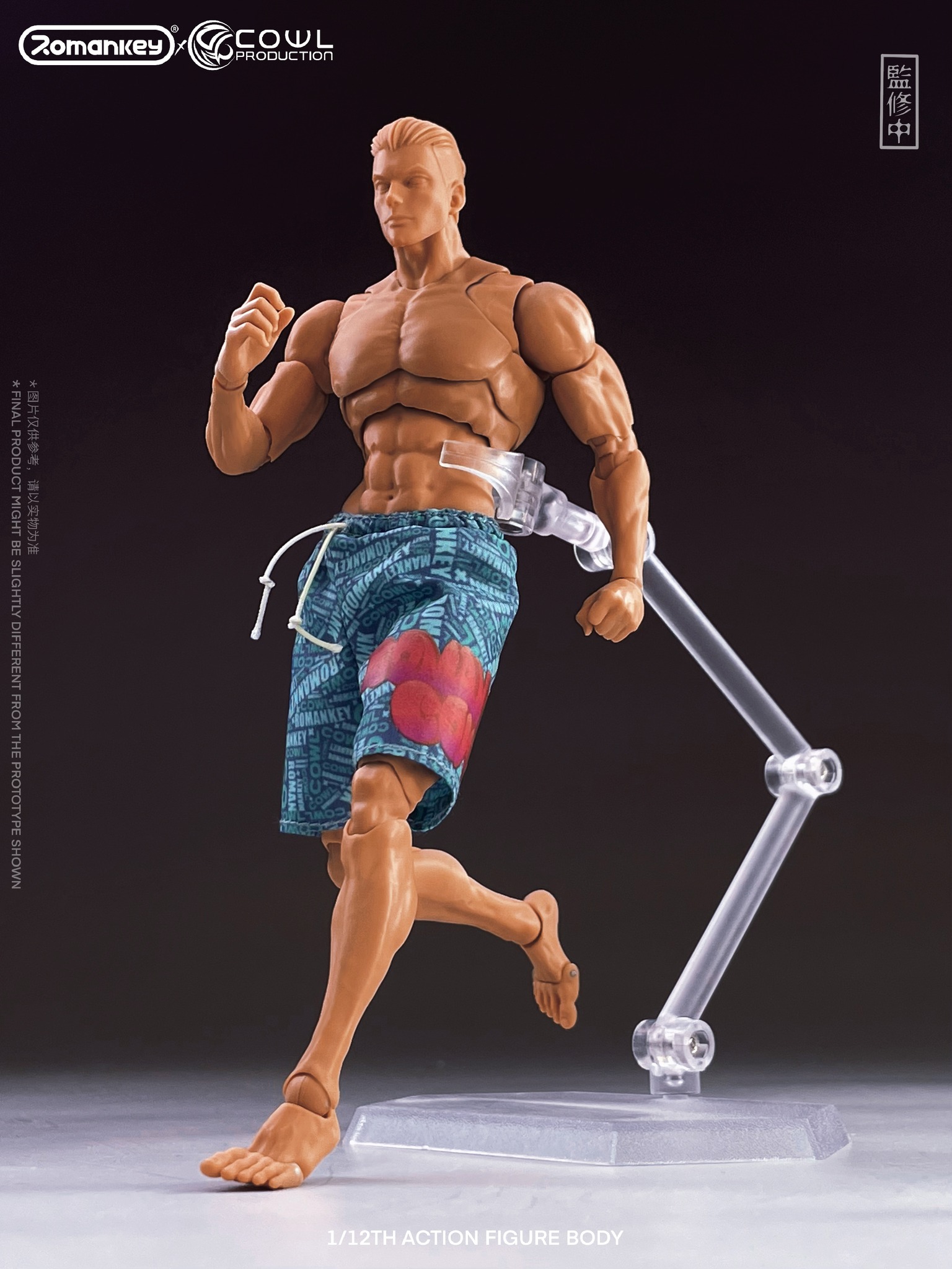 [สั่งจอง]Romankey X COWL PRODUCTION 1/12 : action figure male body