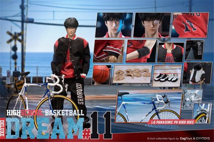 [สั่งจอง]Cagtoys cyytoys Dream11 Rukawa Kaede 1/6 Scale Standard / Deluxe Ver.