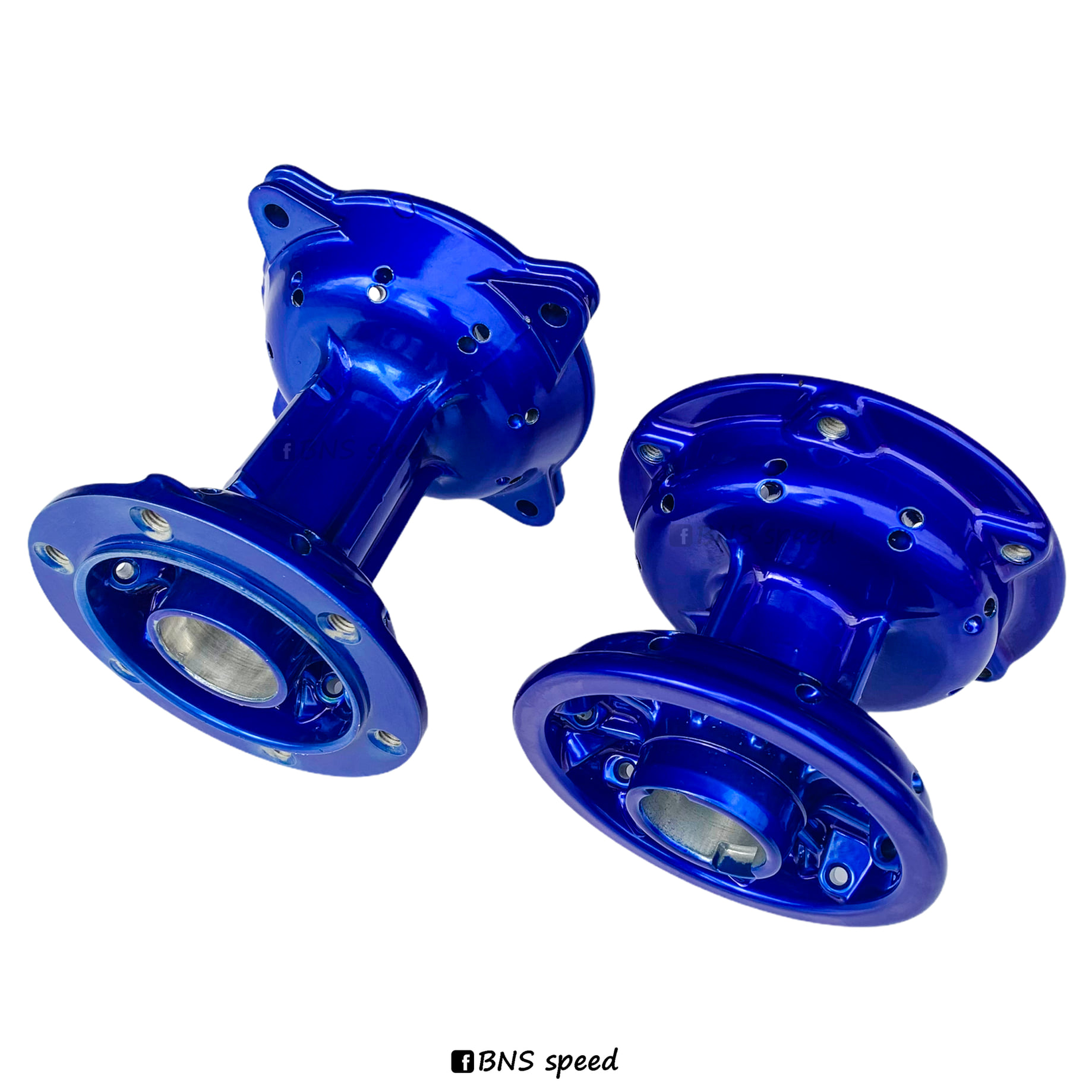 ดุมแท้ KLX150BF สีน้ำเงิน Powder Coating