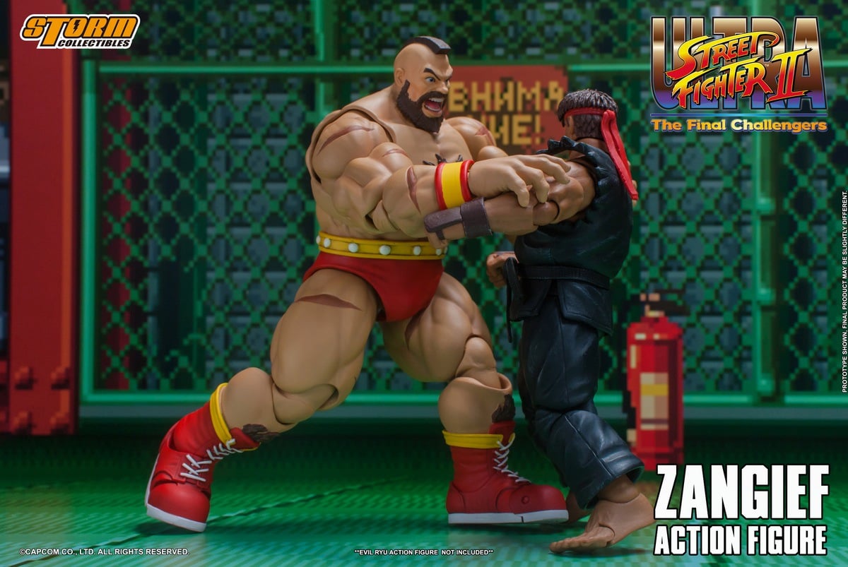[สั่งจอง]Storm Toys CPSF22 1/12 : ULTRA STREET FIGHTER II - ZANGIEF