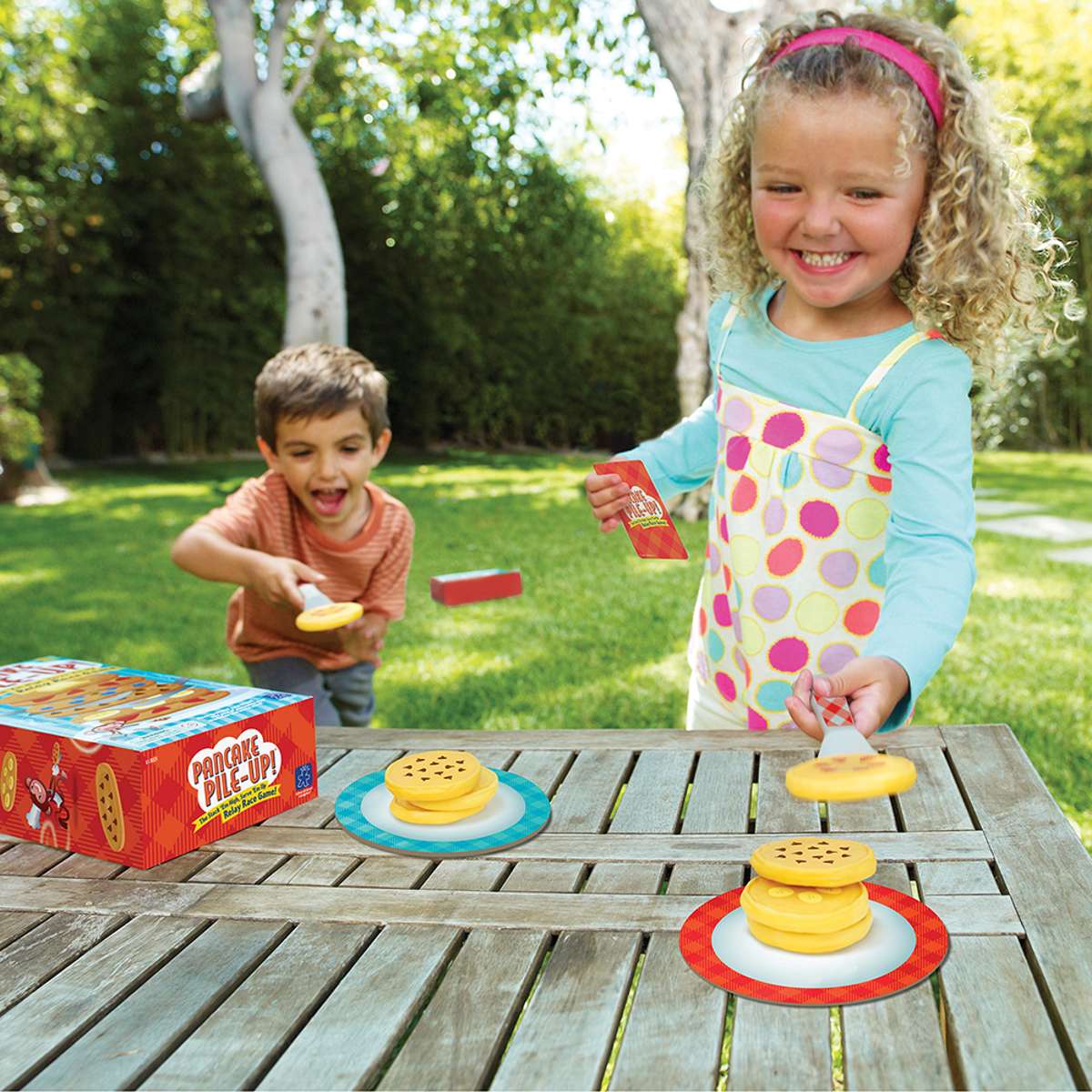 เกมวิ่งผลัด-เสิร์ฟแพนเค้กร้อนๆ,ของเล่นเสริมพัฒนาการ ,ของเล่นเสริมทักษะ,ของเล่นเด็ก, สื่อการสอนอนุบาล