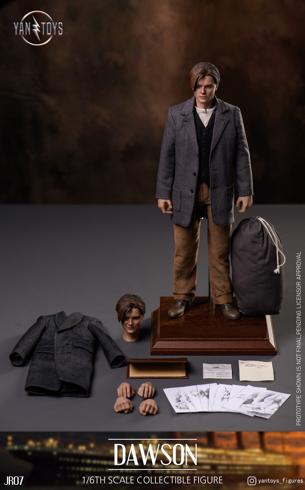 [สั่งจอง] Yantoys JR07 1/6 : DAWSON