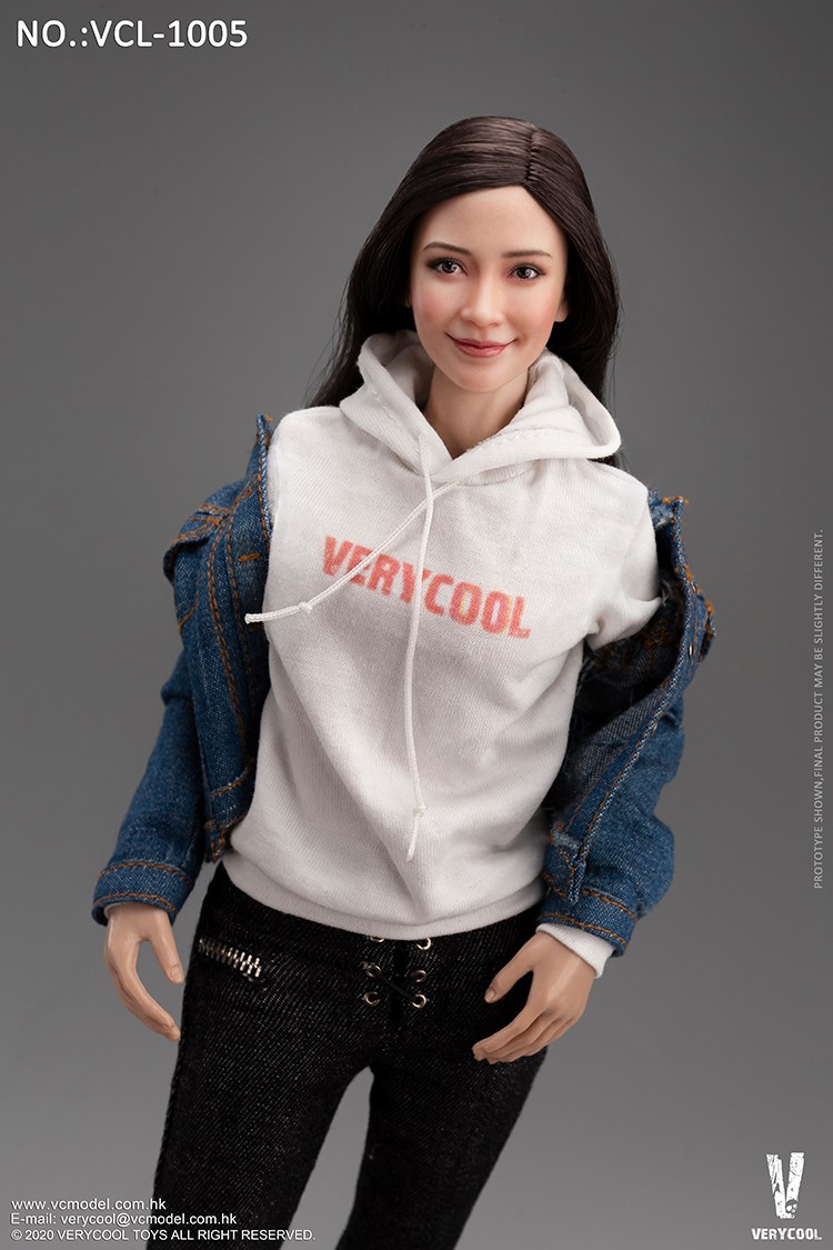 [สั่งจอง] VERYCOOL VCL-1005 / FX10 1/6 : Denim Leisure Wear Set - Head Sculpt & Female Body