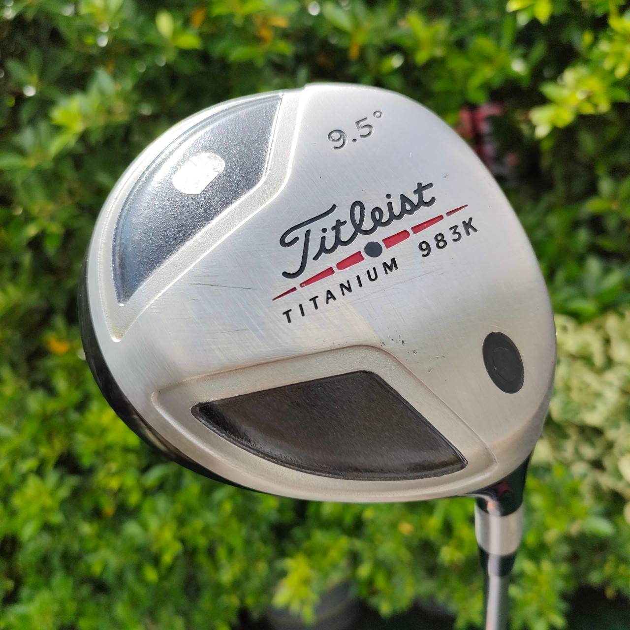 DRIVER TITLEIST TITANIUM 983K องศา 9.5 ก้าน TITLEIST 4560 FLEX R หัวใหญ่ ตีมันส์ ตีไกล มี COVER เดิมๆ ไม้กอล์ฟมือสอง ของแท้ BY NakaraLuxurious