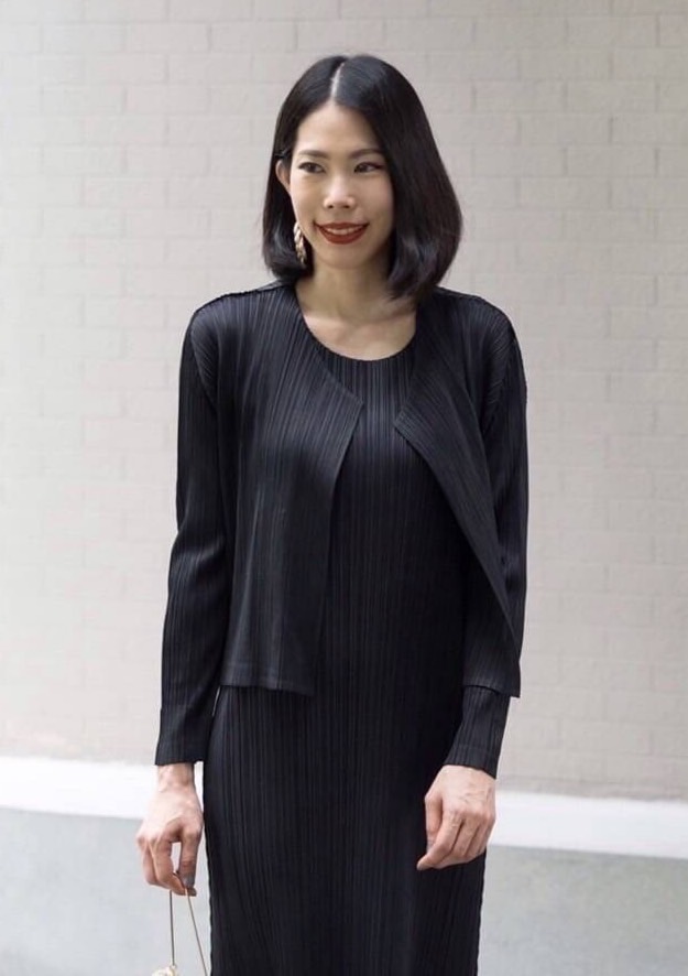 2MUAY BASIC รุ่น GJO8578 CROPPED PLEAT CARDIGAN เสื้อคลุมผู้หญิง เสื้อคลุมพลีทคุณภาพ 11สี FREE SIZE