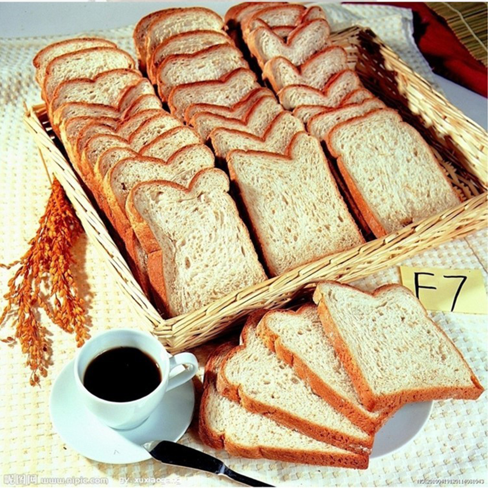 แท่นสไลด์ขนมปังแผ่น พลาสติกคุณภาพดี เกรดอาหาร ถอดประกอบได้ ใช้งานง่าย แข็งแรง ทนทาน