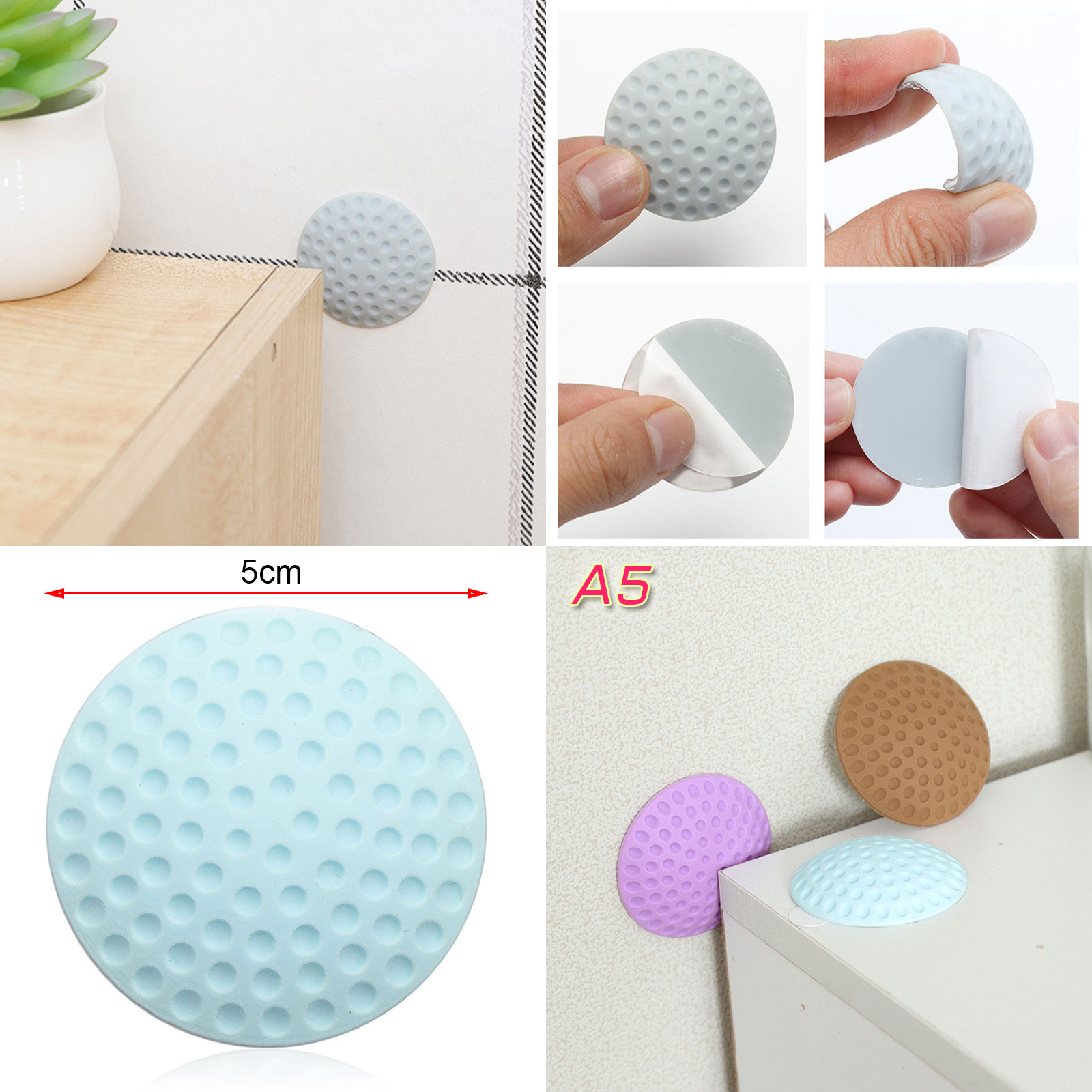 ซิลิโคนกันกระแทก มีหลายลาย กันกระแทกมุมโต๊ะ ขอบโต๊ะ ฝาชักโครกลูกบิดประตู ตัวกันประตูกระแทก ซิลิโคนลายการ์ตูน