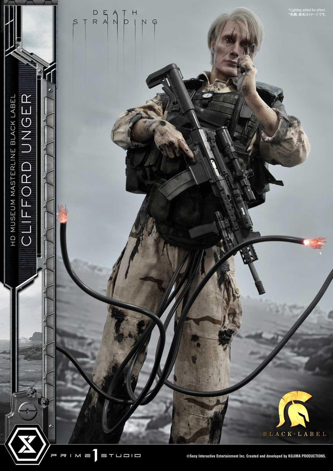[สั่งจอง]Prime 1 Studio HDMMBLDS-02: Clifford Unger (Death Stranding) Black Label Version