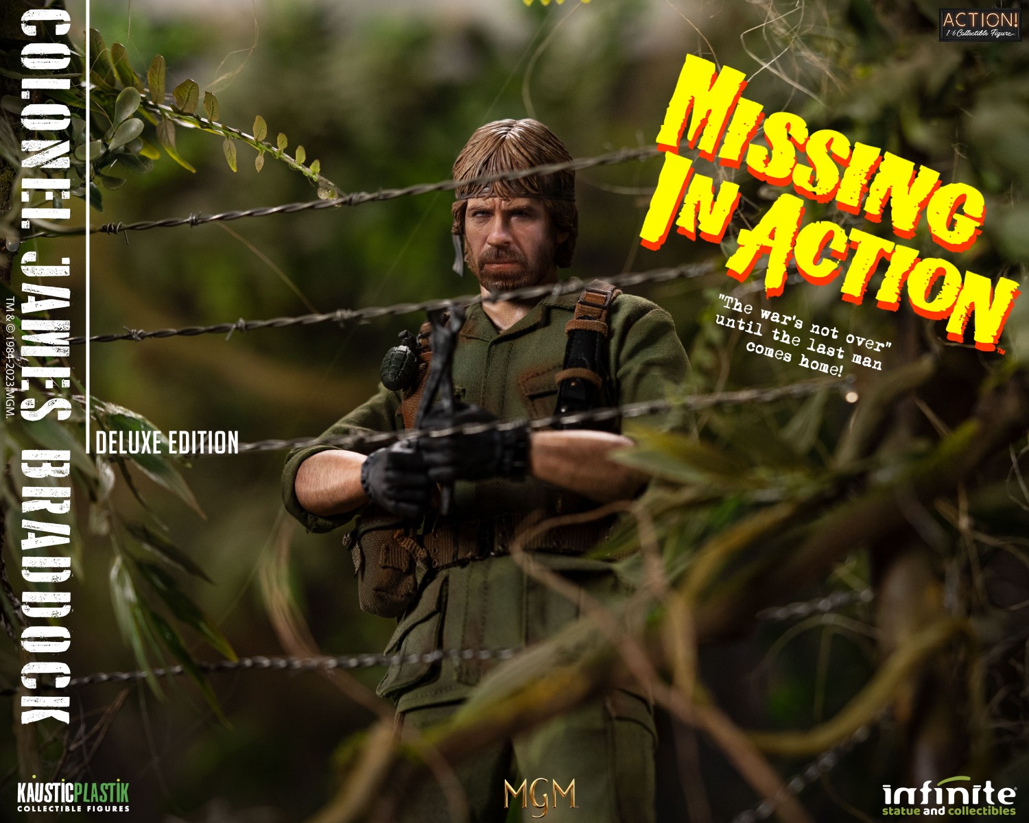 [สั่งจอง]Infinite Statue X Kaustic Plastik 1/6 : MISSING IN ACTION COLONEL JAMES BRADDOCK - STANDARD EDITION