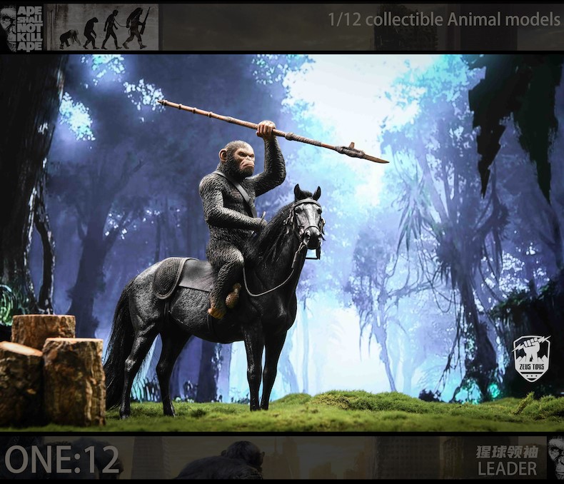 [สั่งจอง]Zeus Toys ZT002 1/12 : Gorilla Leader