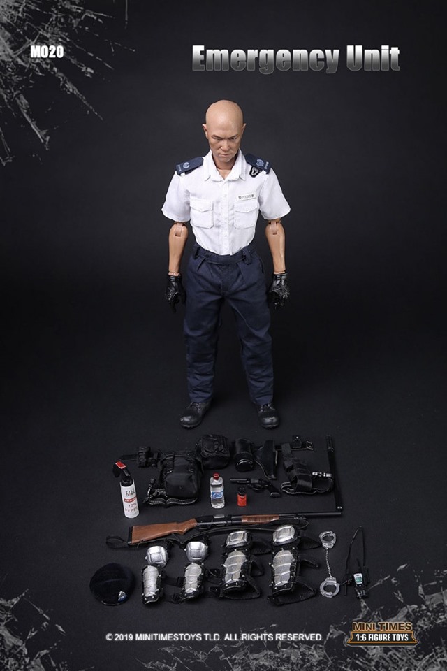 [สั่งจอง]Mini times toys M020 1/6 Hong Kong Emergency Unit Police Man