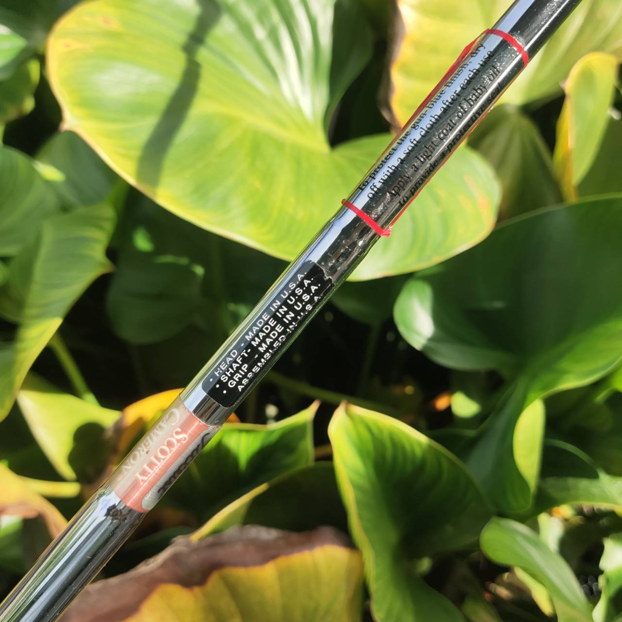 สุดยอดของ CAMERON Teryllium/Tel³ (อัลลอย์ 12 โลหะ) PUTTER Scotty Cameron Newport® 2 Long Neck