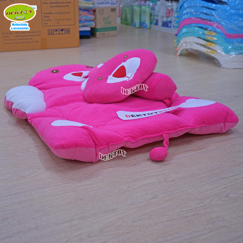 ชุดที่นอนเด็กขนหนูหน้าหมี