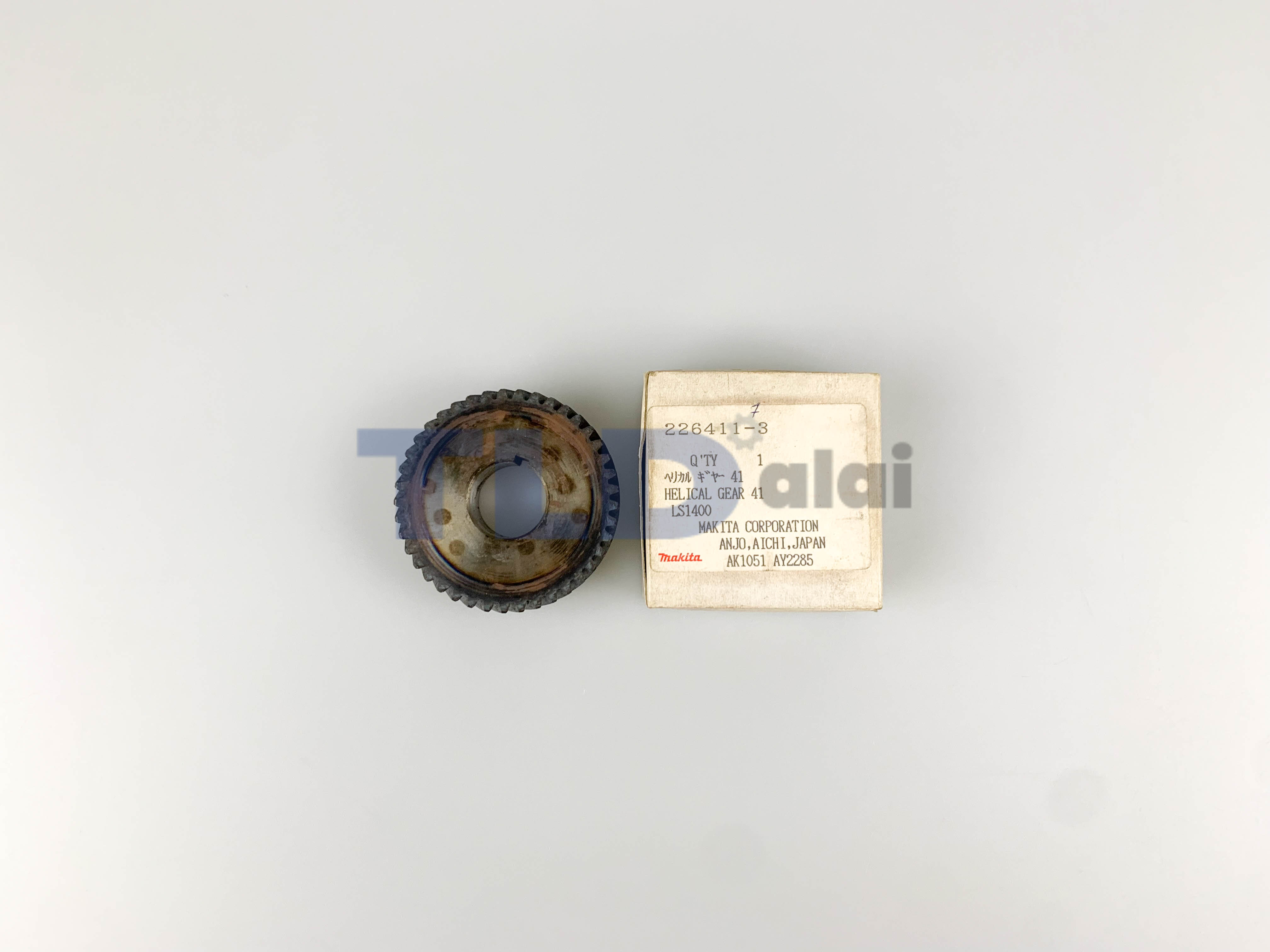 เฟือง (แท้) แท่นตัดองศา Makita มากีต้า รุ่น LS1440 #34 (226411-3) (อะไหล่แท้100%) GEAR เฟือง41