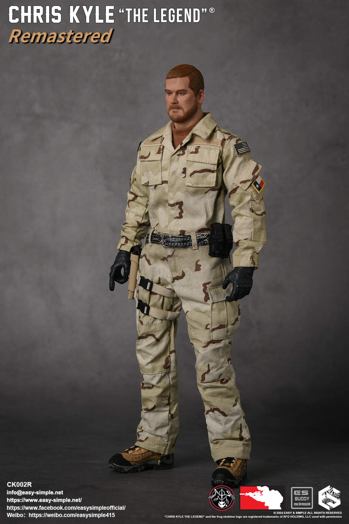 [สั่งจอง] BlackOpsToys X Easy&Simple 1/6 : Chris Kyle "The Legend" Remastered
