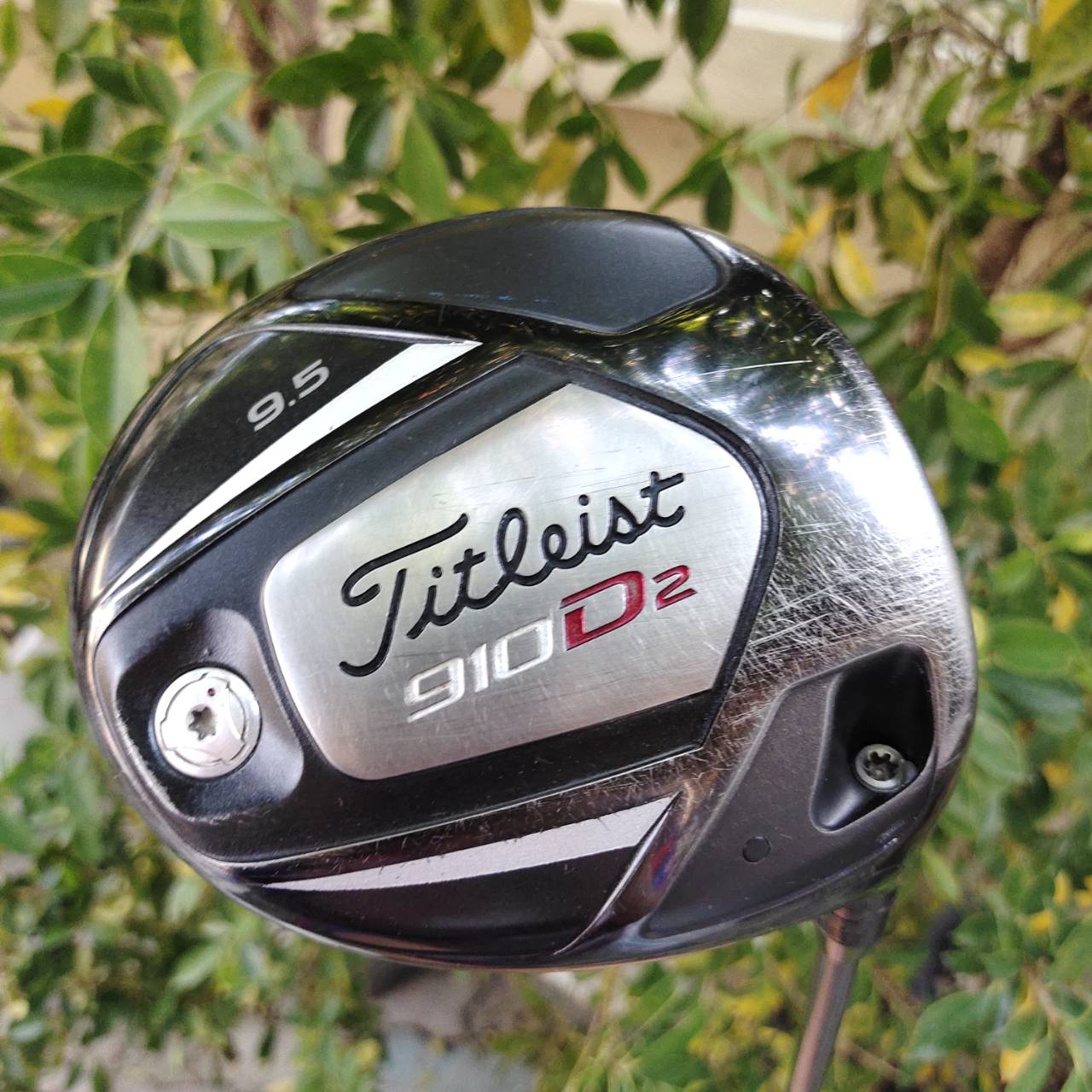 DRIVER TITLEIST 910D2 องศา 9.5 ก้าน FUJIKURA MOTORE คอไขปรับได้ ราคาเฉพาะก้านอย่างเดียวเป็นหมื่น ไม้กอล์ฟมือสอง ของแท้ BY NakaraLuxurious