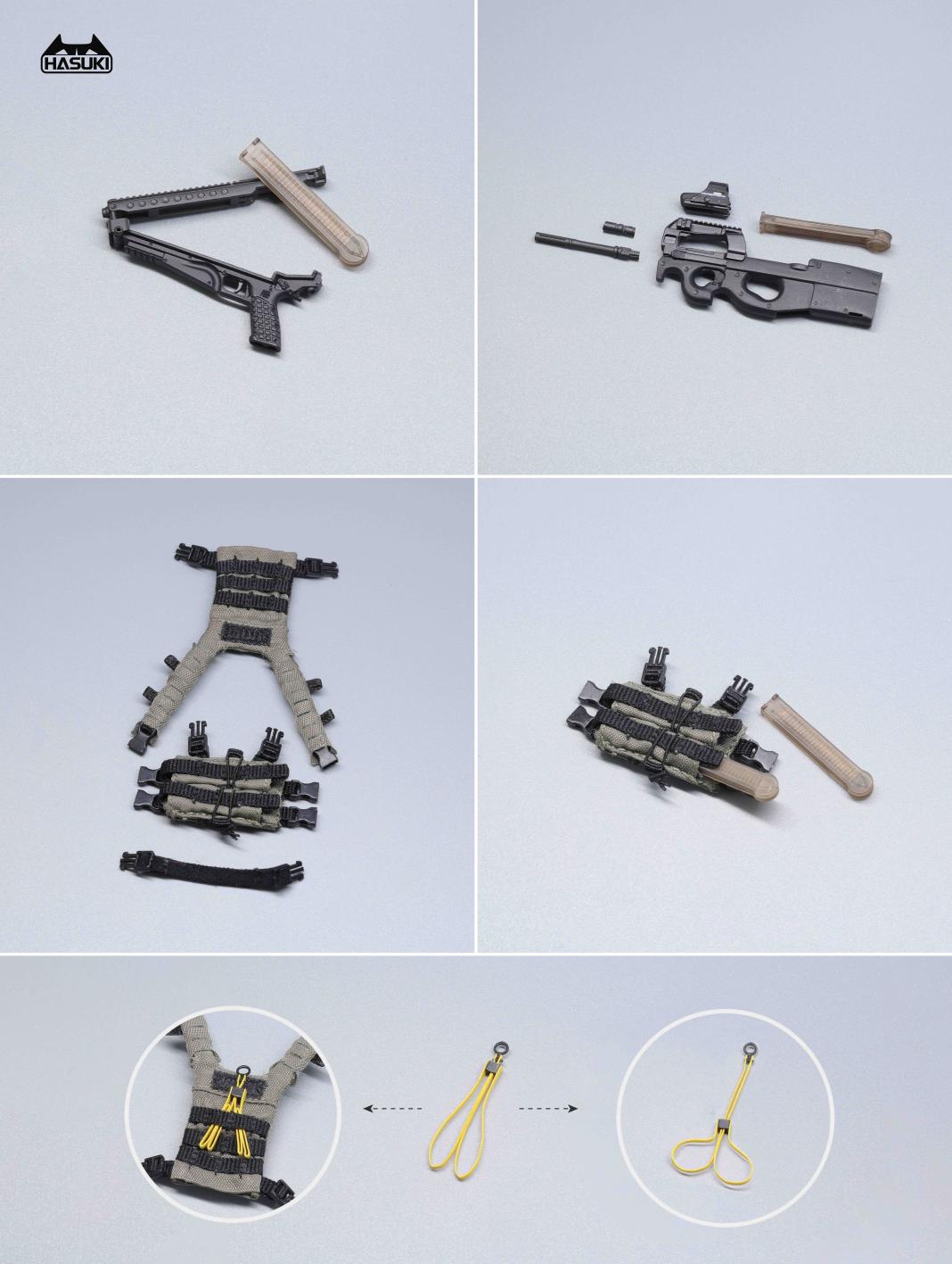 [สั่งจอง]HASUKI PA006 1/12 - Security Hiyo Reizei